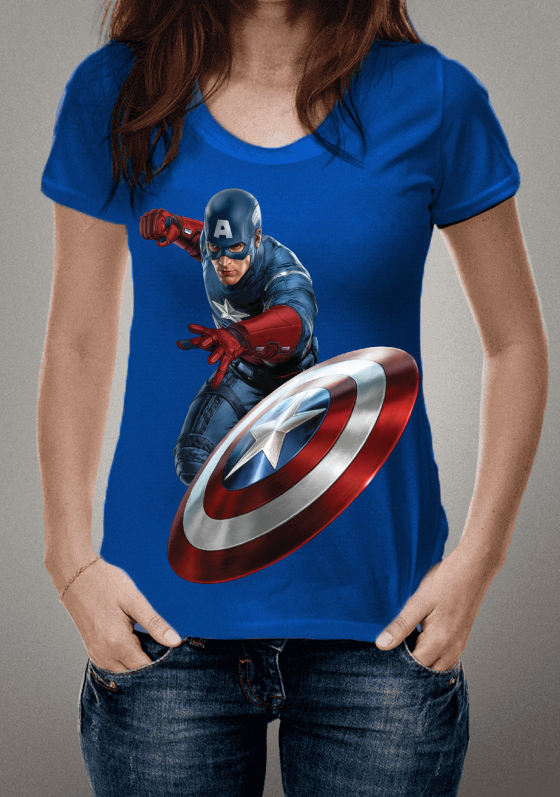 Nome do produto  Camiseta Cap. América